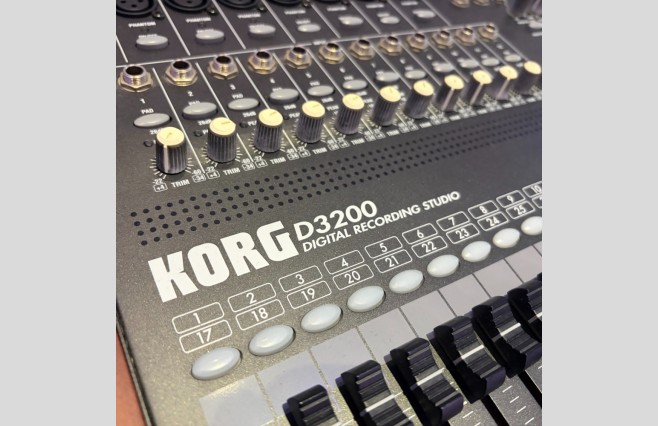 Korg DP3200 32 Track Digital Recording Studio, Used - Image 4